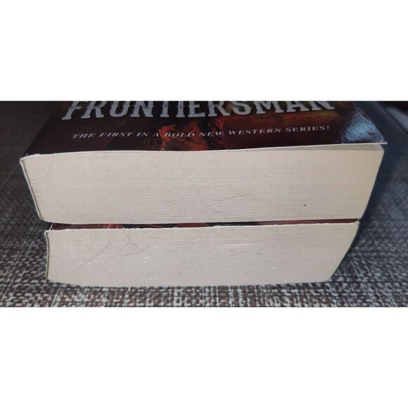 The Frontiersman Series William W Johnstone paperback (lot of 2/4 in series) Wes - Picture 4 of 6
